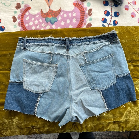 Multi Denim Jean Shorts - Picture 2 of 8